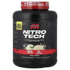 Nitro-Tech™, сироватковий протеїн, ванільний крем, 1,81 кг (4 фунти)