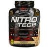 Muscletech, Nitro Tech, Fonte Primária de Peptídeos de Whey e Isolados, Baunilha, 1,81 kg (4 lb)