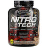 Muscletech, Nitro Tech, חלבון מי גבינה איזולט + בניית שרירים ללא שומן, עוגיות ושמנת, 1.80 ק"ג (3.97 ליברות)