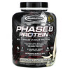 Muscletech, Performance Series, Phase8, Multiphase Protéine 8 heures, Cookies et crème, 4,60 lb (2,09 kg)