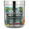 Muscletech, Amino Build, аминокислоты нового поколения с разветвленными цепями, со вкусом фруктового пунша, 284 г (10,00 унции)