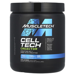 MuscleTech, Cell-Tech™ Creactor®, Unflavored, 8.47 oz (240 g)