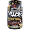 Muscletech, Nitro Tech, 100 % de suero dorado, galletas y cremas, 2,20 lbs (999 g)