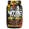 Muscletech, Nitro Tech, 100% Whey Gold, דאבל שוקולד עשיר, 1.02 ק"ג (2.24 ליברות)