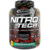 Muscletech, ニトロテック・ホエイペプチド&アイソレートの主要供給源、チョコレートミント風味、1.82 kg(4パウンド)