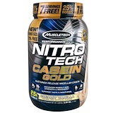 Muscletech, Performance Series, Nitro Tech Casein Gold, Creamy Vanilla, 2.5 lbs (1.13 kg) отзывы