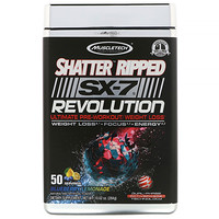 Shatter Ripped SX-7 Revolution Ultimate Pre-Workout/ Weight Loss, Blueberry Lemonade, 10.02 oz (284 g) - изображение