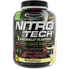 Muscletech, Nitro Tech, Naturally Flavored, Whey Peptides & Isolate Primary Source, Vanilla, 4.02 lbs (1.82 kg)