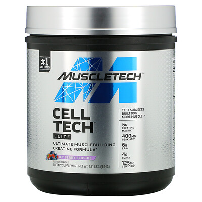 

MuscleTech Cell Tech Elite Icy Berry Slushie 1.31 lbs (594 g)
