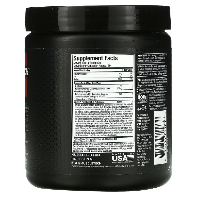 muscle tech shatter pre workout