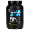 Muscletech, Cell Tech, Research-Backed Creatine + Carb Musclebuilder, Tropical Citrus Punch, 3.00 lbs (1.36 kg)