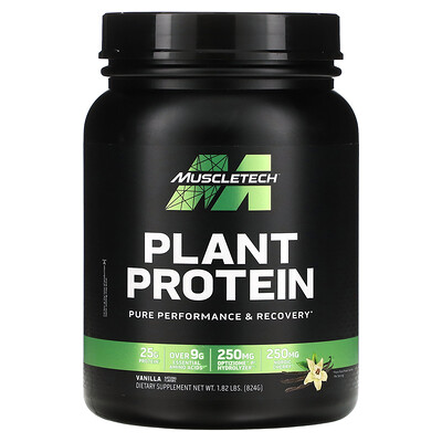 MuscleTech Растительный белок, ваниль, 824 г (1,82 фунта)