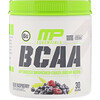 MusclePharm, Essentials, BCAA, Blue Raspberry, 0.50 lbs (225 g)