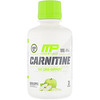 MusclePharm, Carnitine, Fat Loss Support, Green Apple, 1000 mg, 15.5 fl oz (458.8 ml)