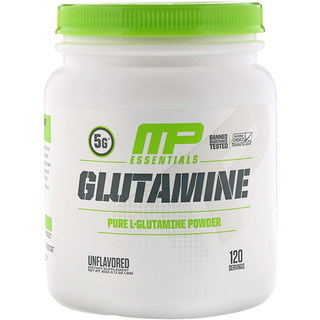 MusclePharm, Essentials, Glutamine, Unflavored, 1.32 lbs (600 g) 