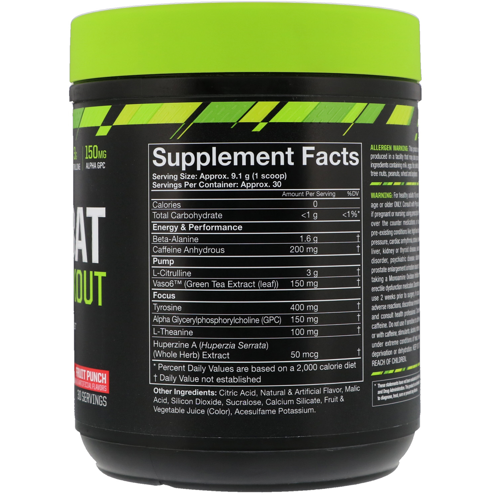 15 Minute Combat Pre Workout for Burn Fat fast