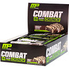 MusclePharm, Combat Crunch, chocolate coco, 12 barras, (63 g) cada una