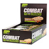 MusclePharm, Combat Crunch, корица, 12 батончиков, 63 г каждый