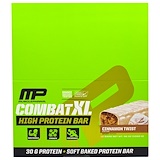MusclePharm, Combat XL High Protein Bar, Cinnamon Twist , 12 Bars, 38 oz (1080 g) отзывы