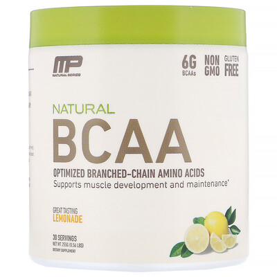 

MusclePharm Натуральные кислоты с разветвленной цепью, лимонад, 255 г (0,56 фунта)