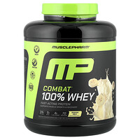 期間限定✨コンバットプロテイン✨ Combat 100% Whey（コンバット100％ホエイ）、バナナミルク、2.25kg（5