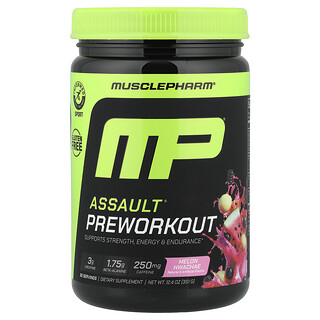 MusclePharm, Assault® Prije treninga, dinja Hwachae, 351 g