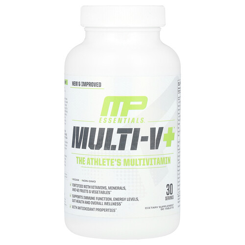Musclepharm Essentials, Multi-V+, 90 Tablets