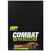 MusclePharm, Combat Crunch, torta de chocolate, 12 barras, 2.22 oz (63 g) cada una