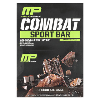 MP, Combat Sport Bar™，巧克力蛋糕味，12 根，每根 2.01 盎司（57 克）