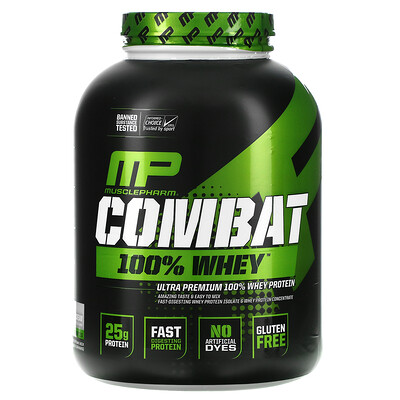 

MusclePharm Combat 100% Whey Protein Cookies 'n' Cream 5 lbs (2 269 g)
