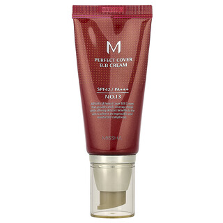Missha, Krem BB M Perfect Cover, SPF 42 PA+++, nr 13 Jasny beż, 50 ml