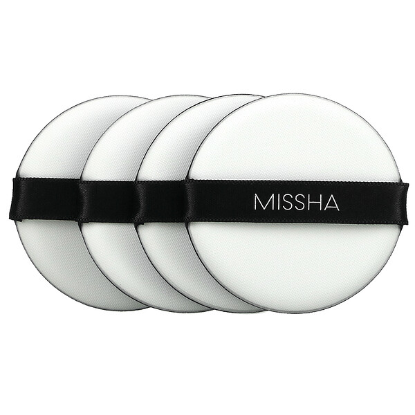 Missha, Air In Puff, 4 Pads