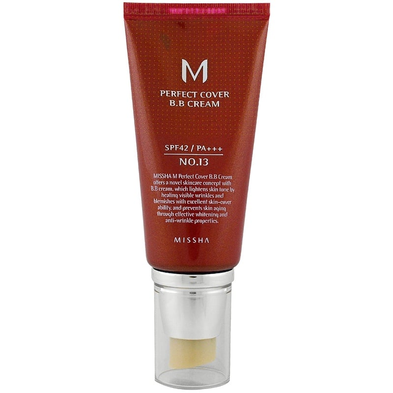 Missha, M Perfect Cover B.B Cream, No. 13 Bright Beige, 50 Ml - IHerb