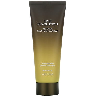 Missha Time Revolution, Artemisia Pack Foam Cleanser, 5.07 fl oz (150 ml)