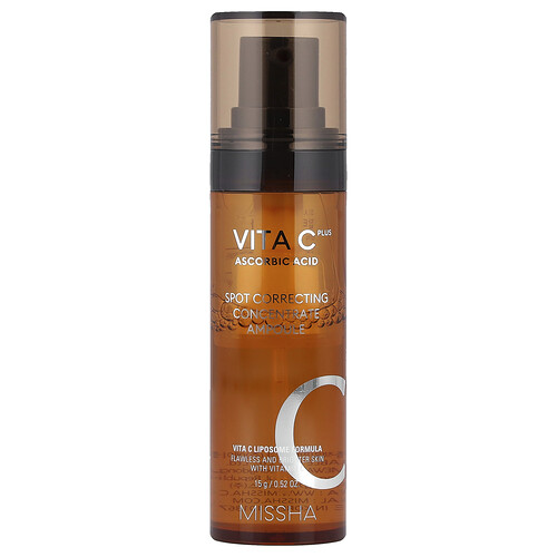 Missha, Vita C Plus, Ampolla de concentrado corrector de manchas, 15 g (0,52 oz)