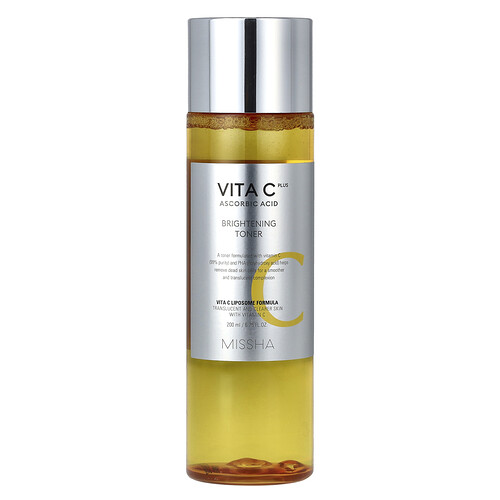 Missha, Vita C Plus Ascorbic Acid, Brightening Toner, 6.76 fl oz (200 ml)