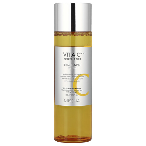 Missha, Vita C Plus Ascorbic Acid, Brightening Toner, 6.76 fl oz (200 ml)