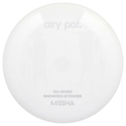 Missha, Airy Pod presset pulver, gjennomskinnelig, 0.17 oz (5 g)