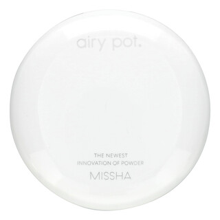 Missha, 輕盈扁豆形粉餅，透明，0.17 盎司（5 克）