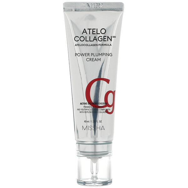 Atelo Collagen, Power Plumping Cream,  1.35 fl oz (40 ml)