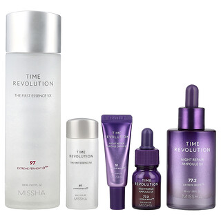 Missha, Revolución del tiempo, Set especial de los productos más vendidos, Set de 5 piezas