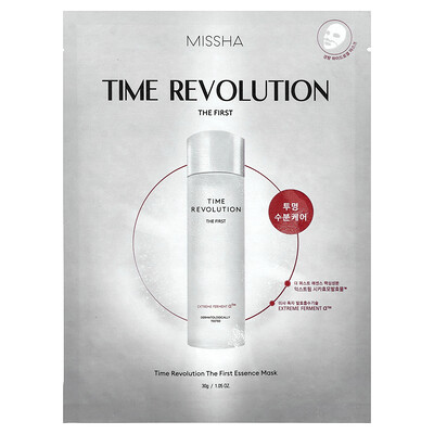 Missha, Time Revolution, The First Essence Beauty Mask, 1 Sheet, 1.05 oz (30 g)
