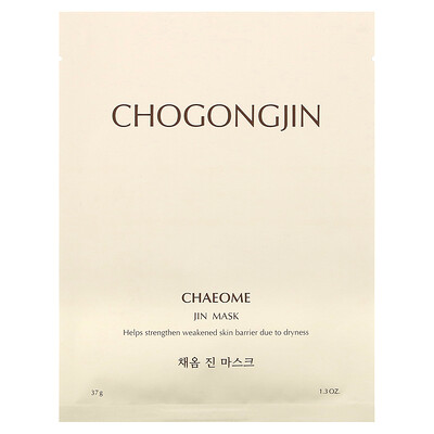 

Missha, Chogongjin, Chaeome Jin Beauty Mask, 1 Sheet, 1.3 oz (37 g)