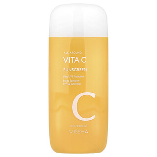 Missha, Yleisaurinkovoide C-vitamiinilla, SPF 50, 70 ml