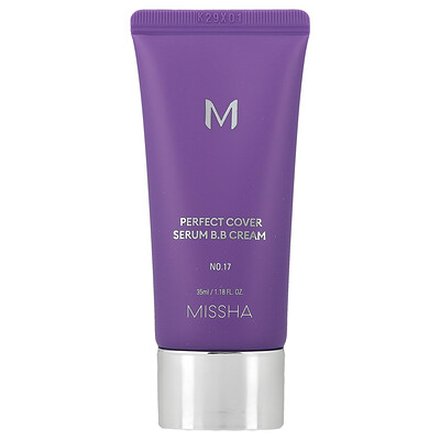 Product Image for Missha, Perfect Cover Serum B.B Cream, No. 17 Fair, 1.18 fl oz (35 ml)