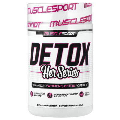 Product Image for MuscleSport, Her Series, Detox , 90 Vegetarian Capsules