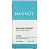 Magsol, Magnesium Deodorant, Jasmine, 3.2 oz (95 g)
