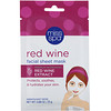Miss Spa, Red Wine Facial Sheet Mask, 1 Mask