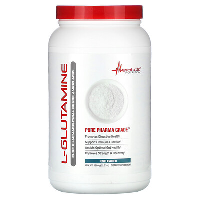 Metabolic Nutrition , L-Glutamine, Unflavored, 35.27 Oz (1,000 G) 35.27Oz