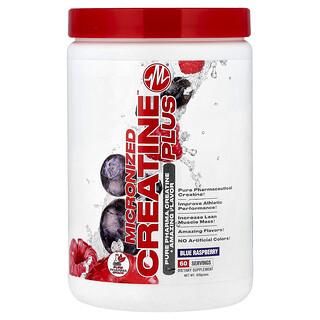 Metabolic Nutrition‏, Micronized Creatine Plus™‎, פטל כחול, 420 גרם
